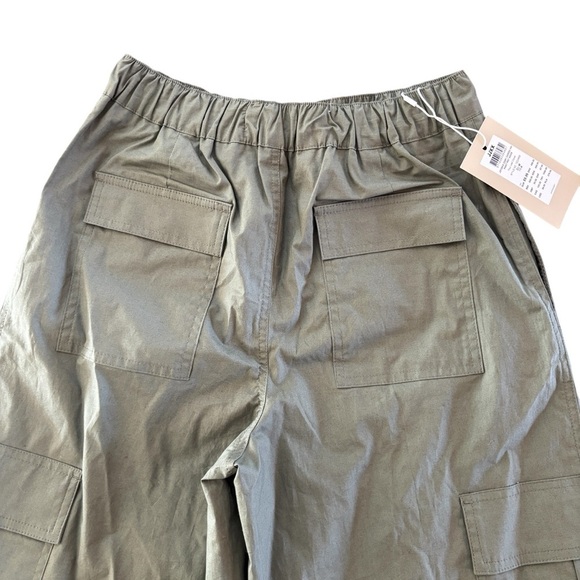 JJXX Women's Yoko Cosy Cargo Pants In Olive Green Size Medium New With Tags - Picture 7 of 7